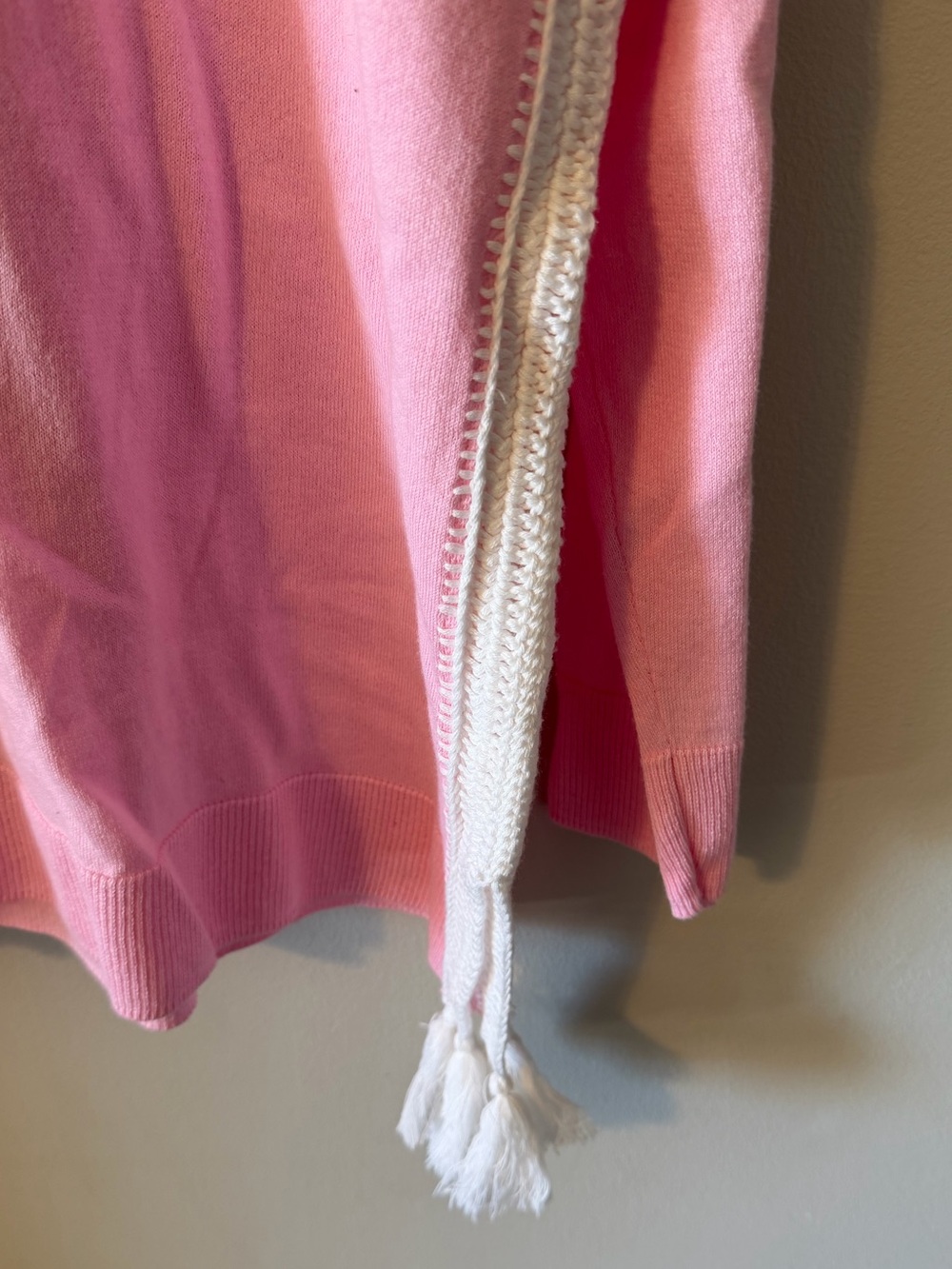 Lilly Pulitzer Damara Coolmax Sweater Pink Blossom Woman Large - Picture 4 of 8